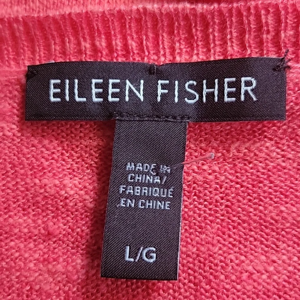 Eileen Fisher Flora Organic Linen and Cotton Blend Top - Picture 5 of 10